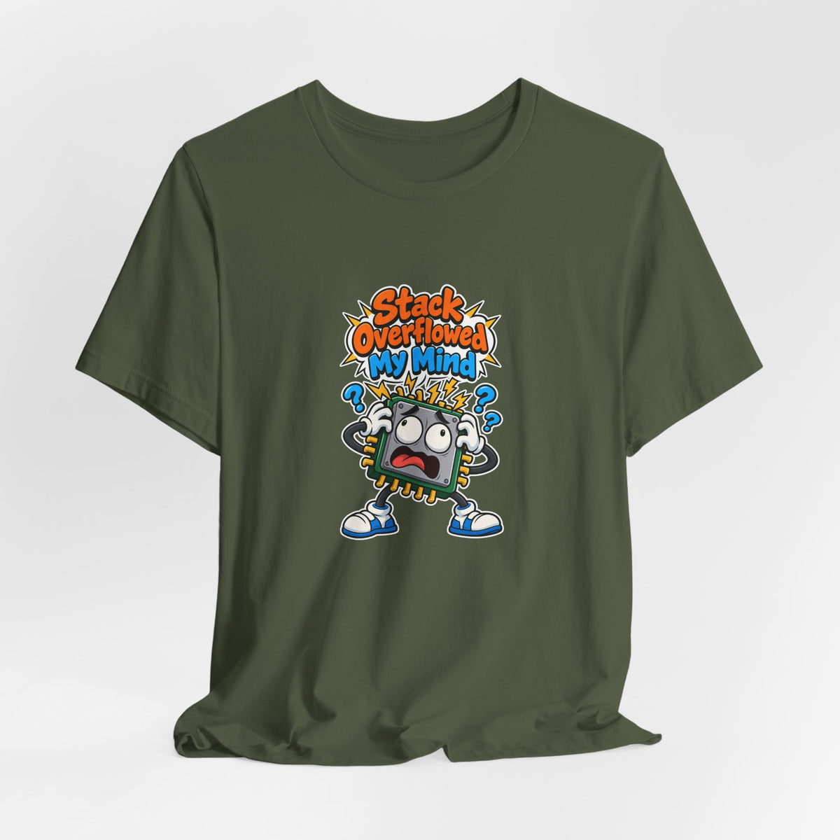 Stack Overflowed My Mind Funny Programmer T-Shirt