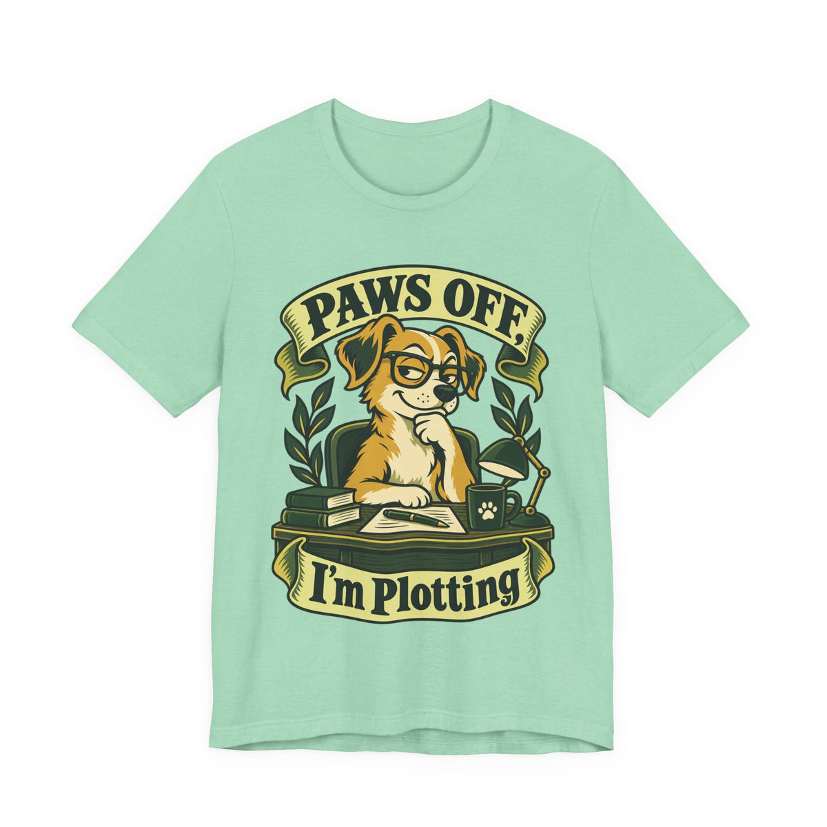 Paws Off, I’m Plotting Funny Pet Humor T-Shirt