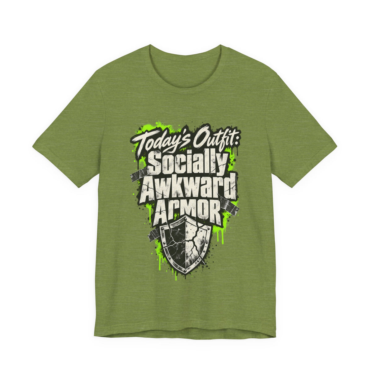 Today’s Outfit: Socially Awkward Armor Funny Introvert T-Shirt
