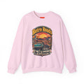 Retro Roads, No GPS Required Funny Vintage Travel Sweatshirt