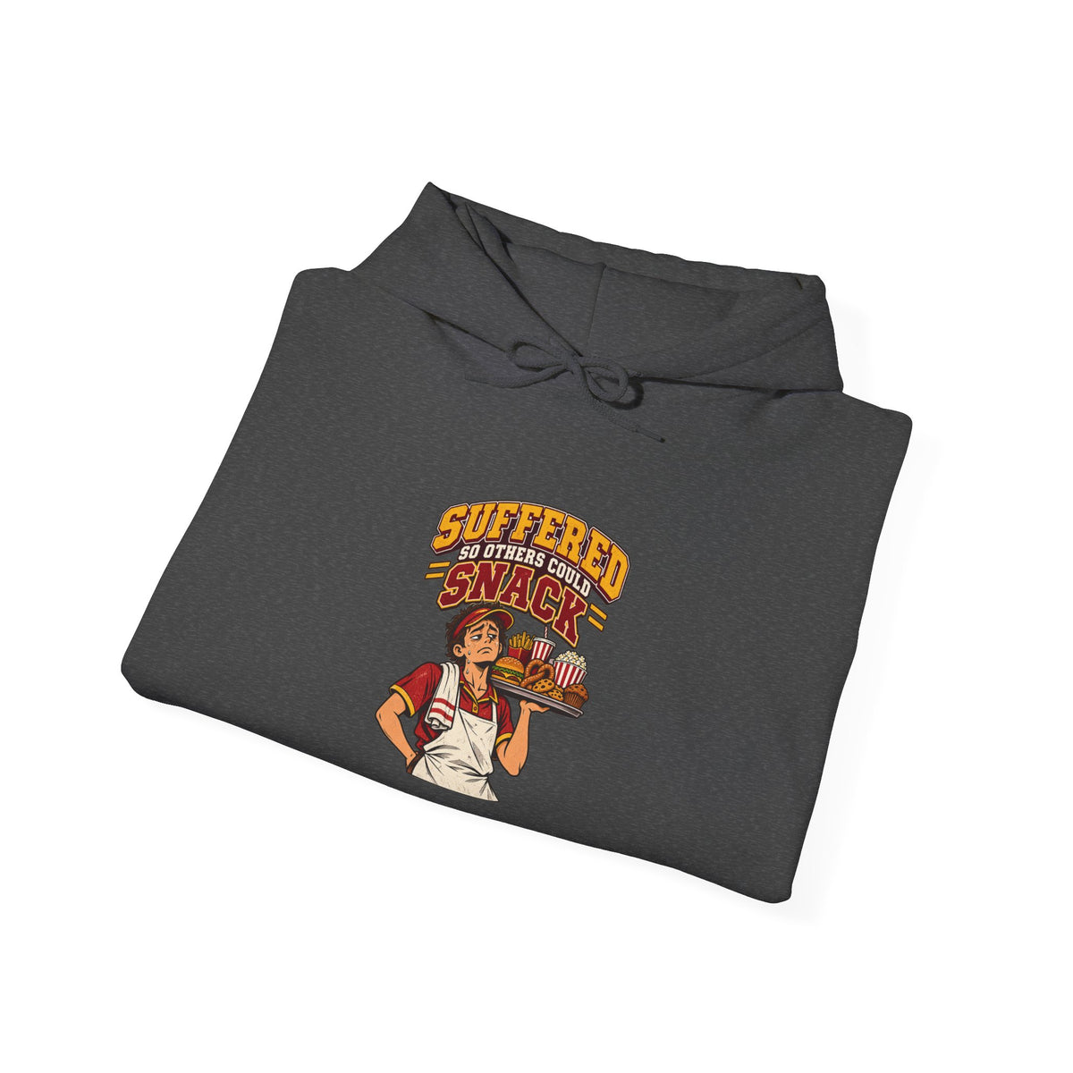 Suffered So Others Could Snack Funny Food Service Hoodie