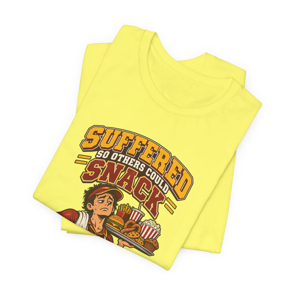 Suffered So Others Could Snack Funny Food Service T-Shirt