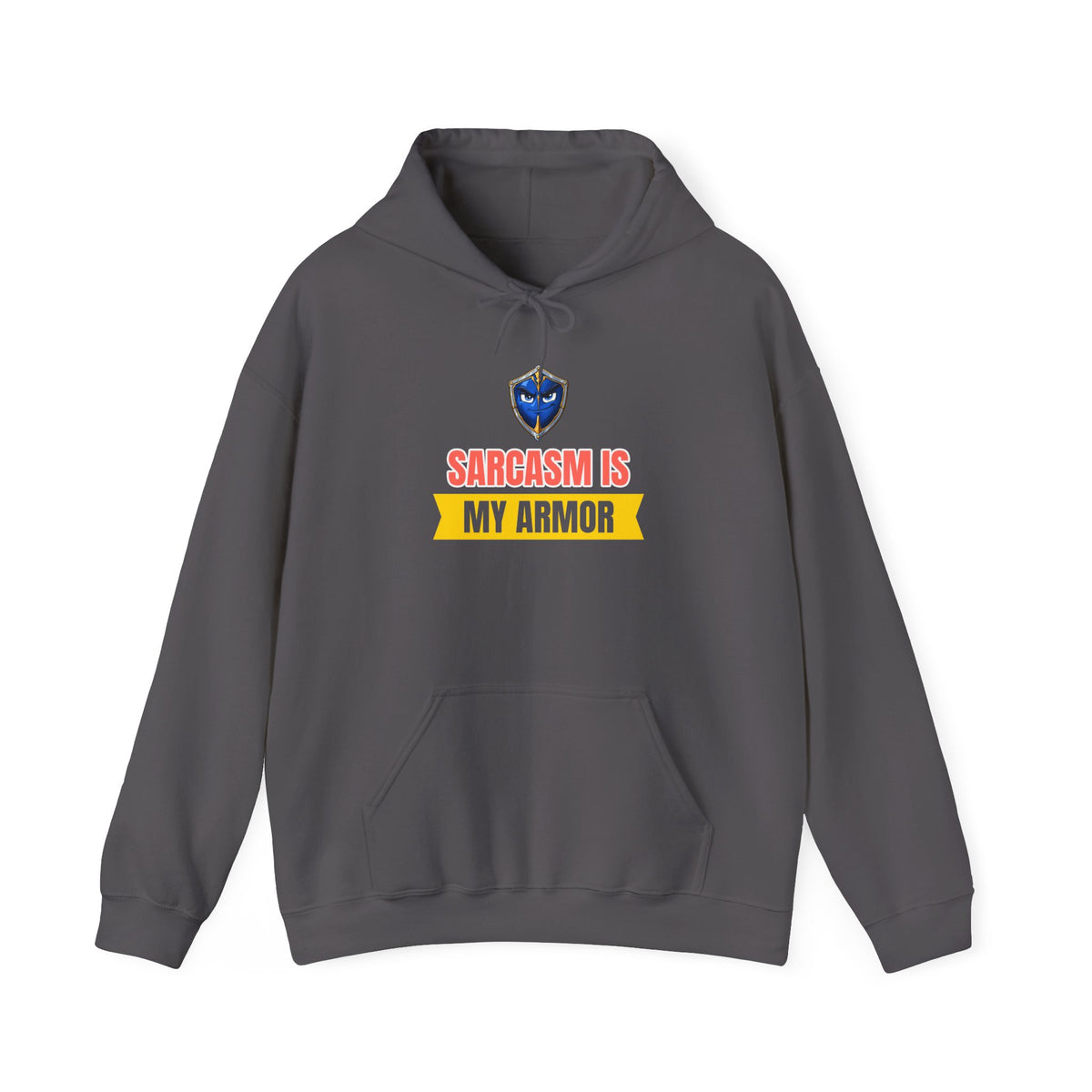 Sarcasm Is My Armor Funny Sarcastic Humor Hoodie