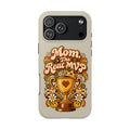 Phone Case — "Mom The Real MVP" Retro Trophy Design