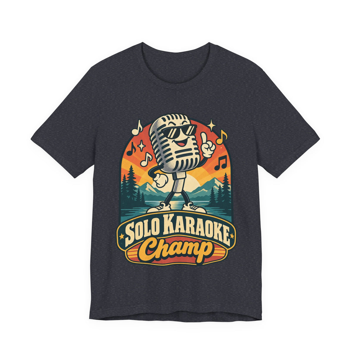 Solo Karaoke Champ Funny Karaoke T-Shirt