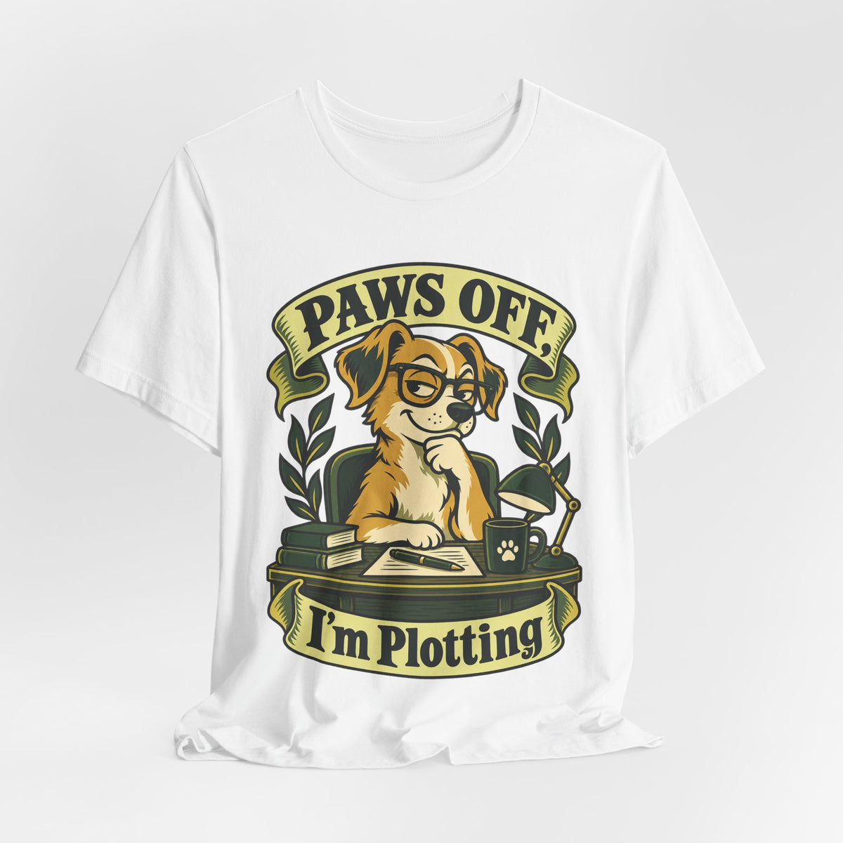 Paws Off, I’m Plotting Funny Pet Humor T-Shirt