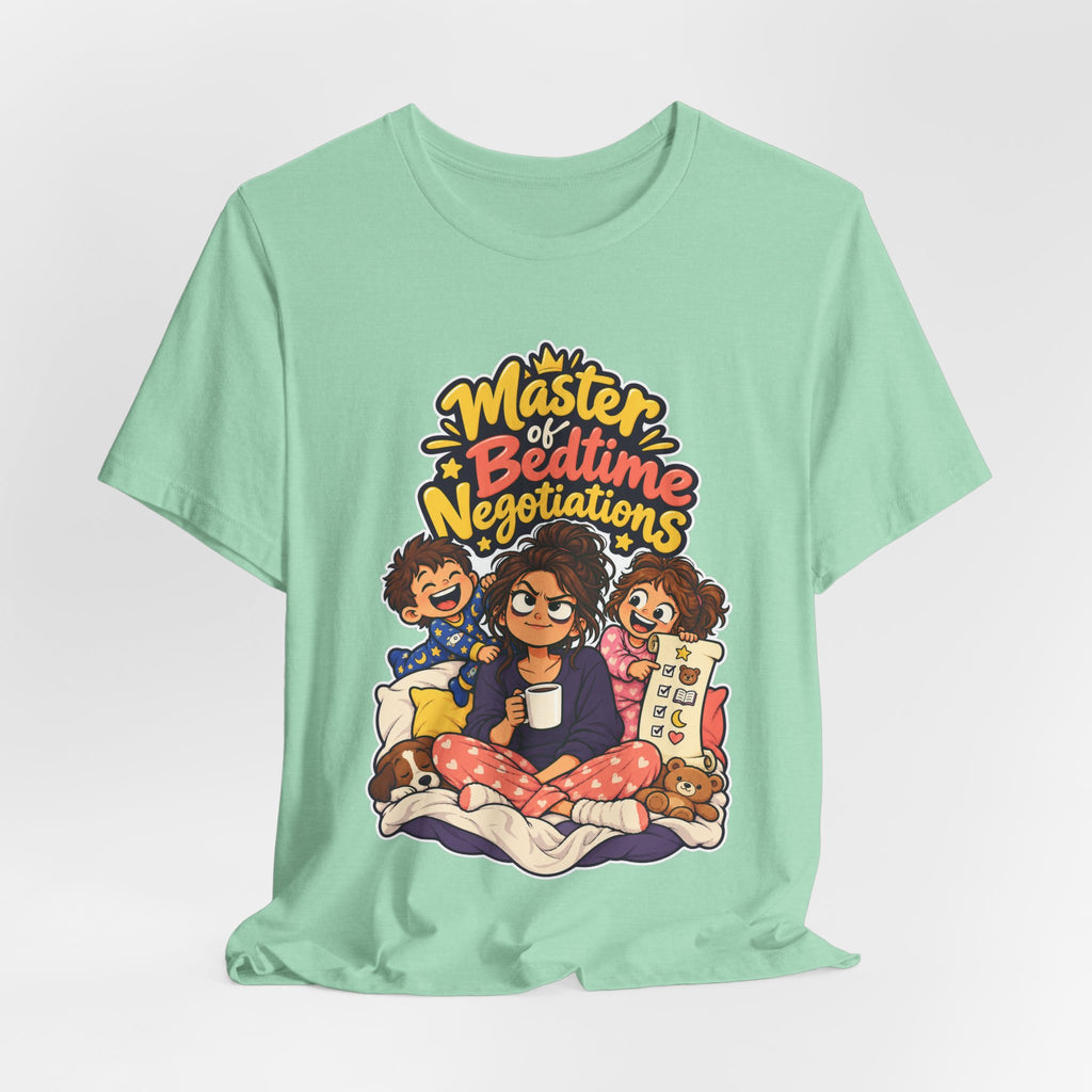 Master of Bedtime Negotiations Funny Parent Humor T-Shirt