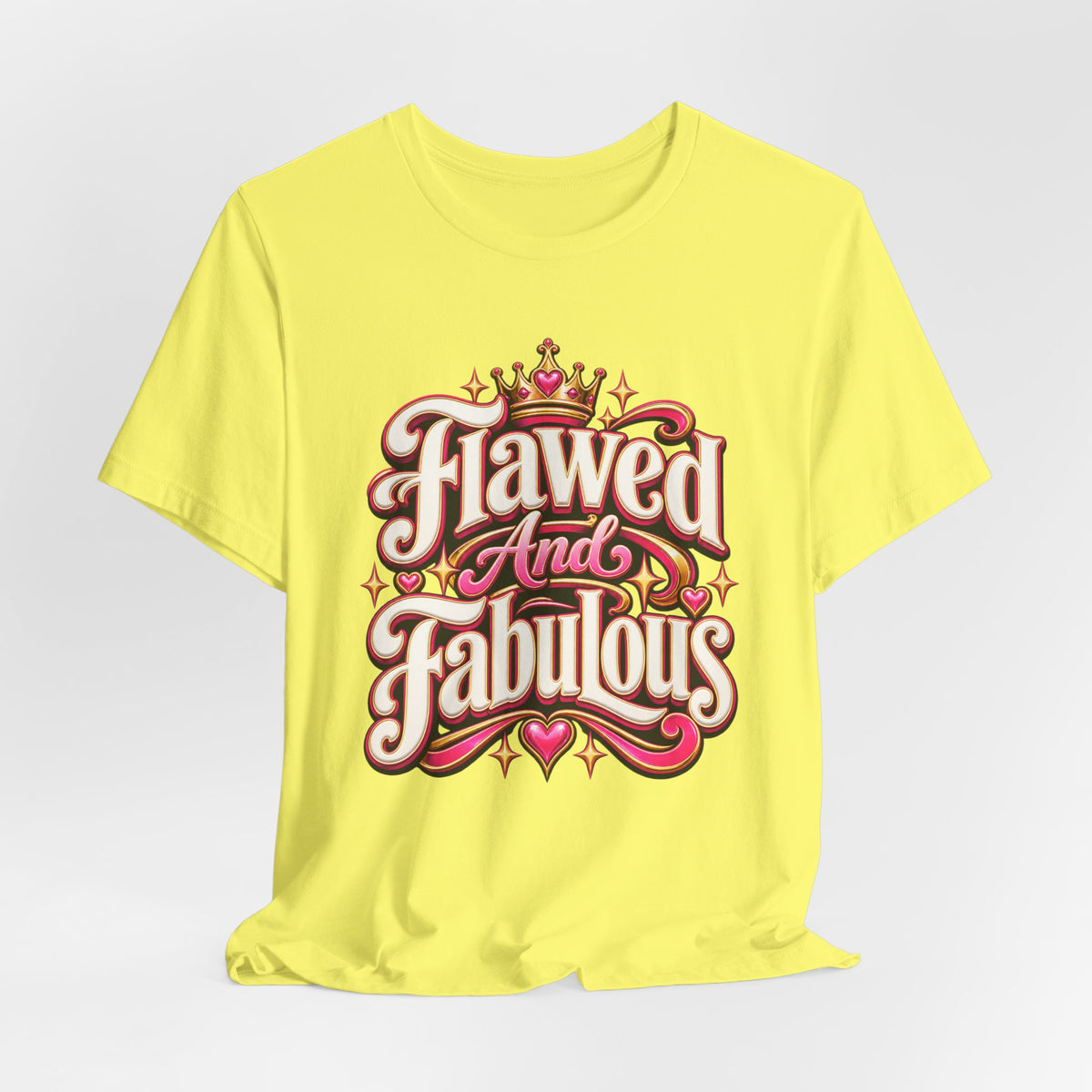 Flawed And Fabulous Funny Sarcastic Humor T-Shirt
