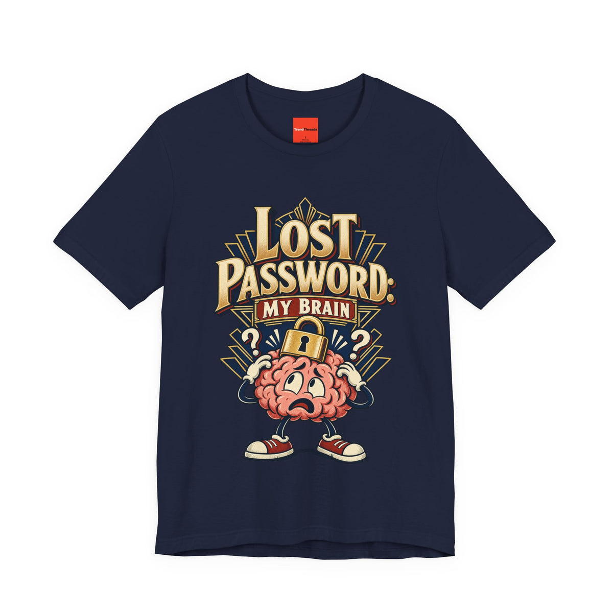 Lost Password: My Brain Funny IT T-Shirt