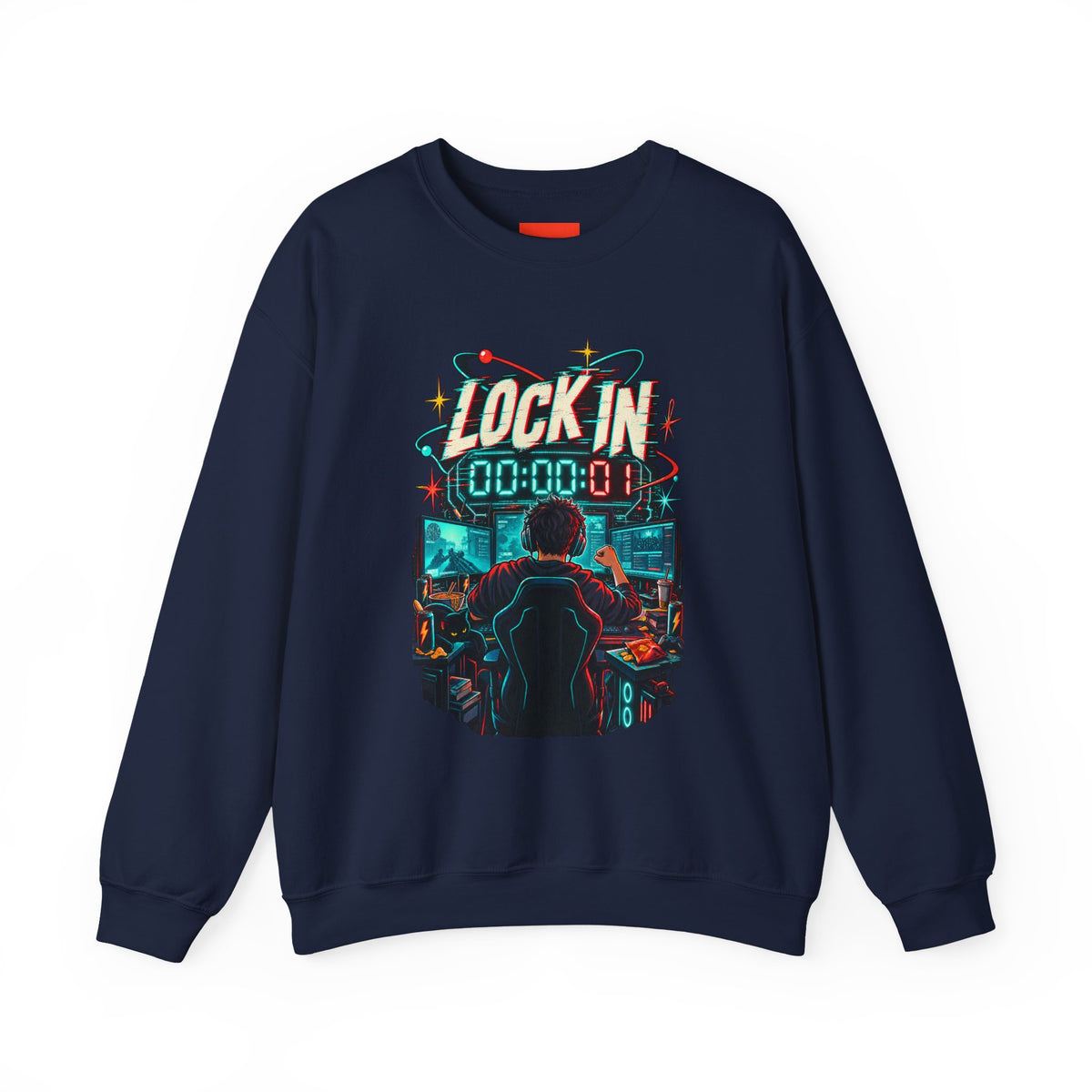 LOCK IN Funny Y2K Style General Sweatshirt