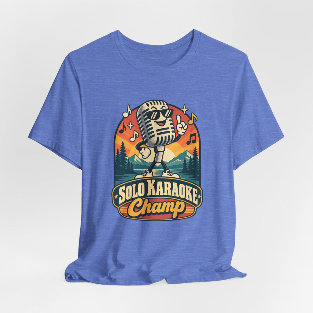 Solo Karaoke Champ Funny Karaoke T-Shirt