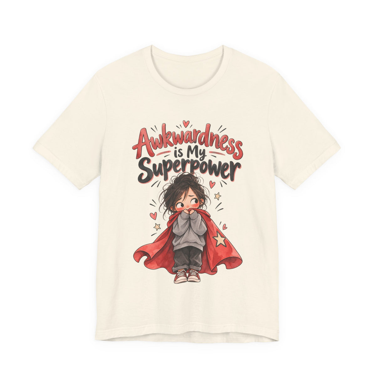 Awkwardness is My Superpower Funny Introvert T-Shirt