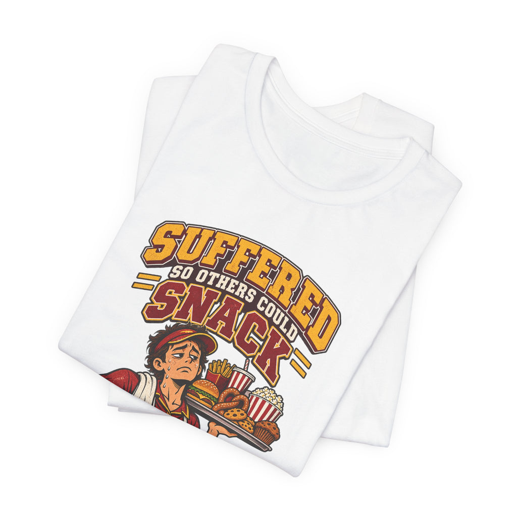 Suffered So Others Could Snack Funny Food Service T-Shirt