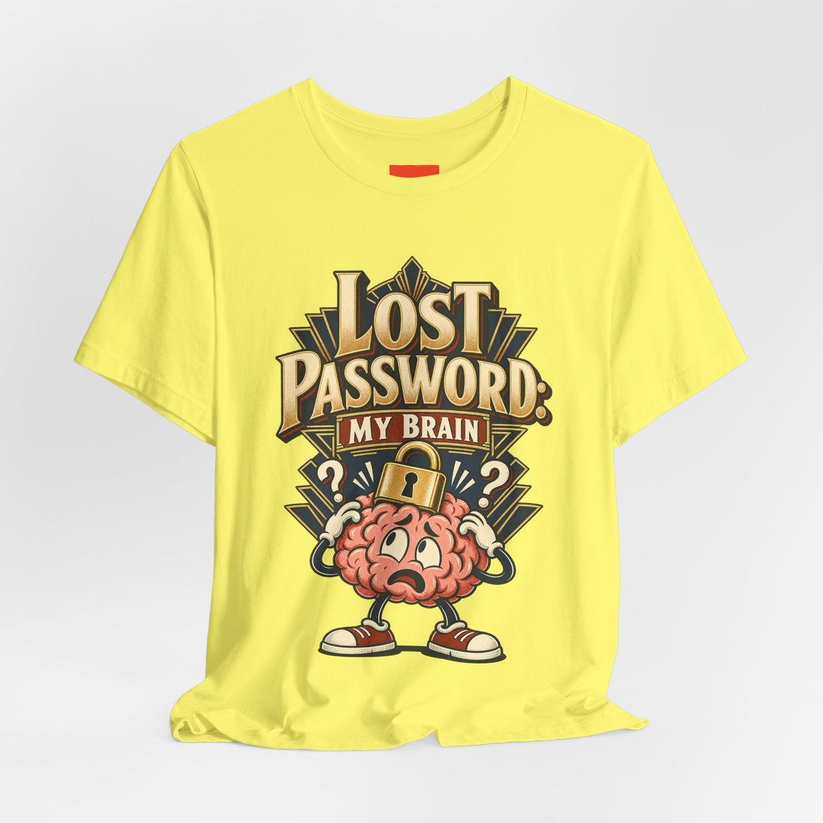 Lost Password: My Brain Funny IT T-Shirt
