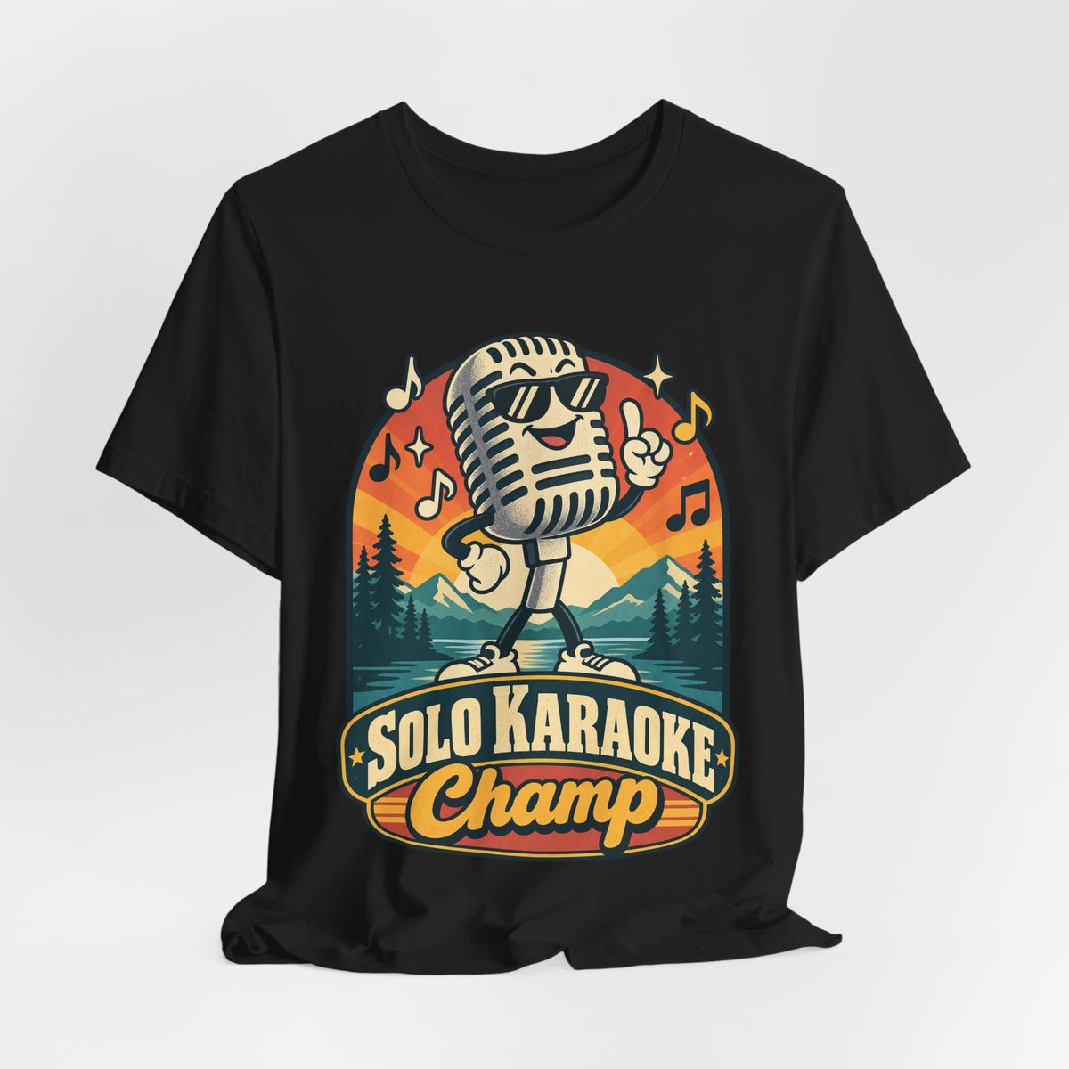 Solo Karaoke Champ Funny Karaoke T-Shirt