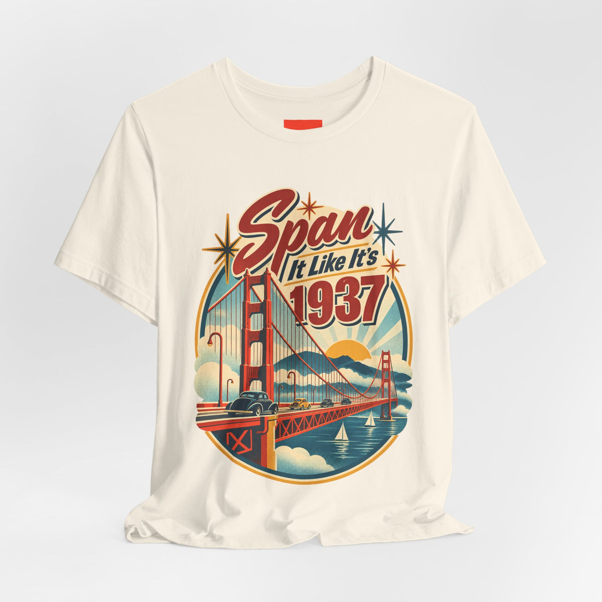 Span It Like It’s 1937 Funny Retro T-Shirt