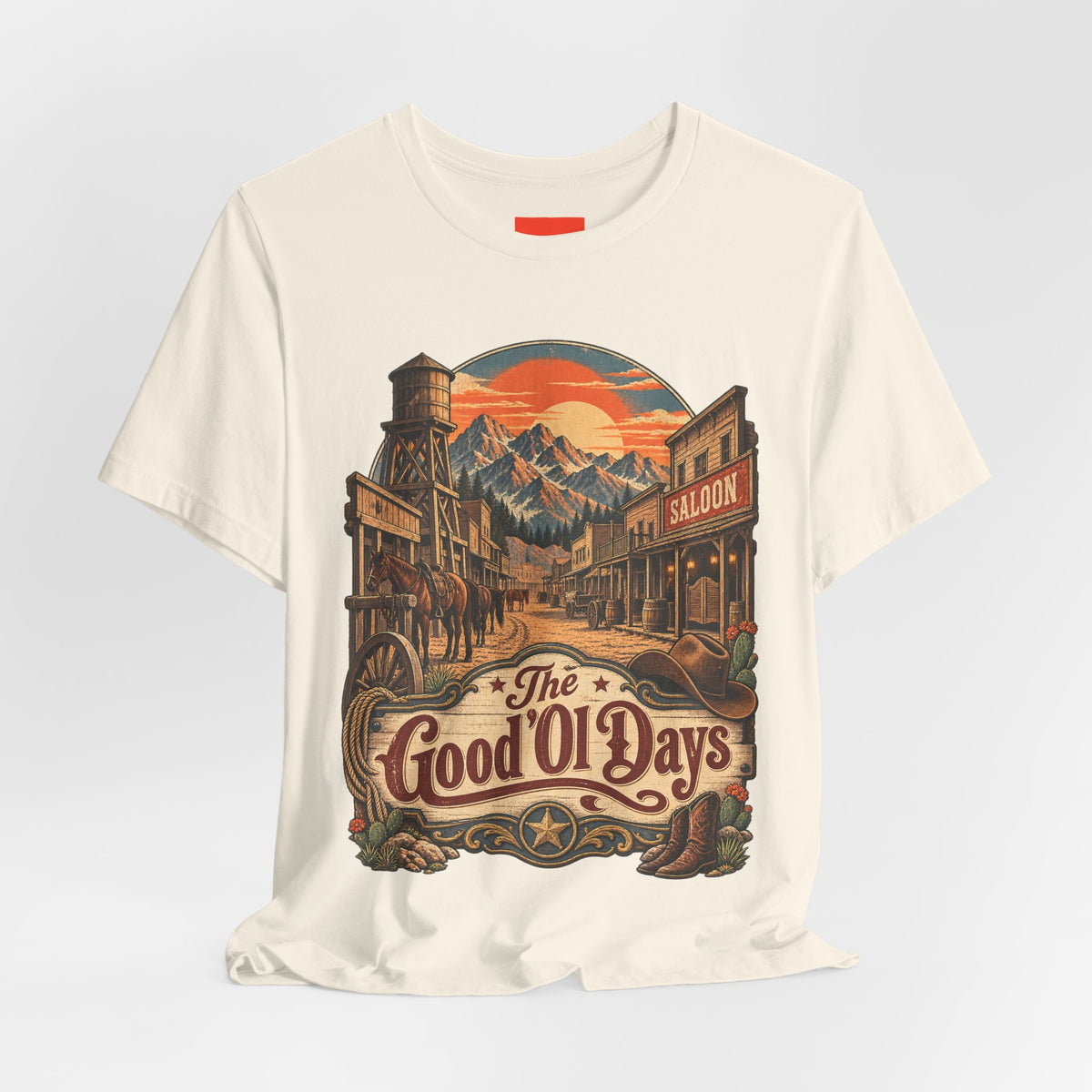 The Good 'Ol Days Funny Western Ranch T-Shirt