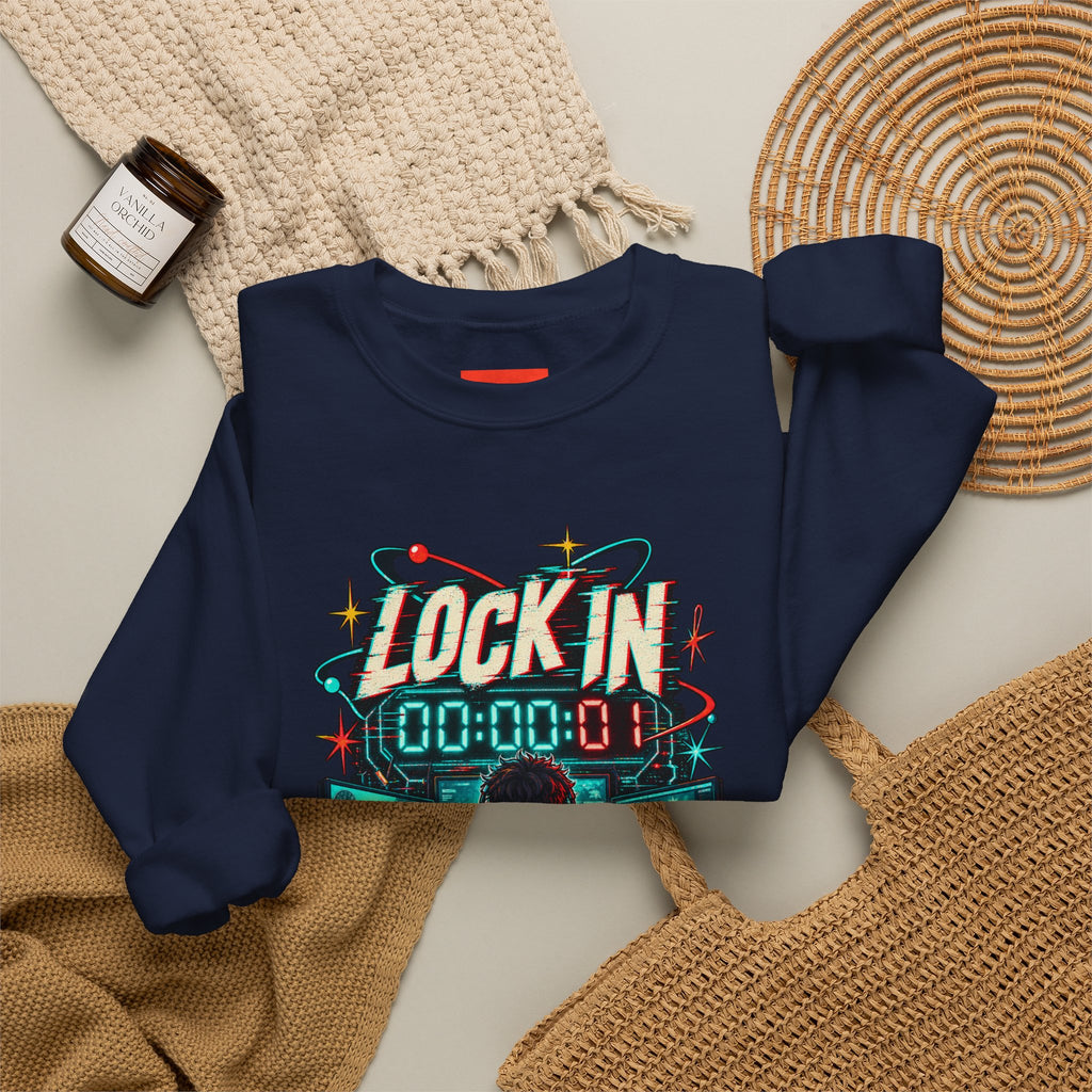 LOCK IN Funny Y2K Style General Sweatshirt