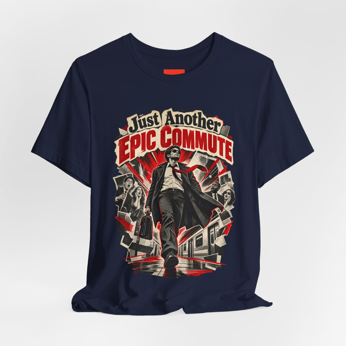 Just Another Epic Commute Funny Commuter T-Shirt