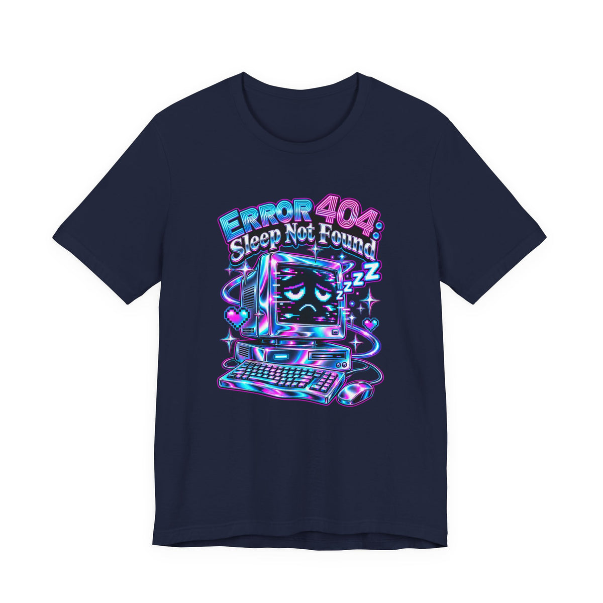 Error 404: Sleep Not Found Funny Programmer T-Shirt