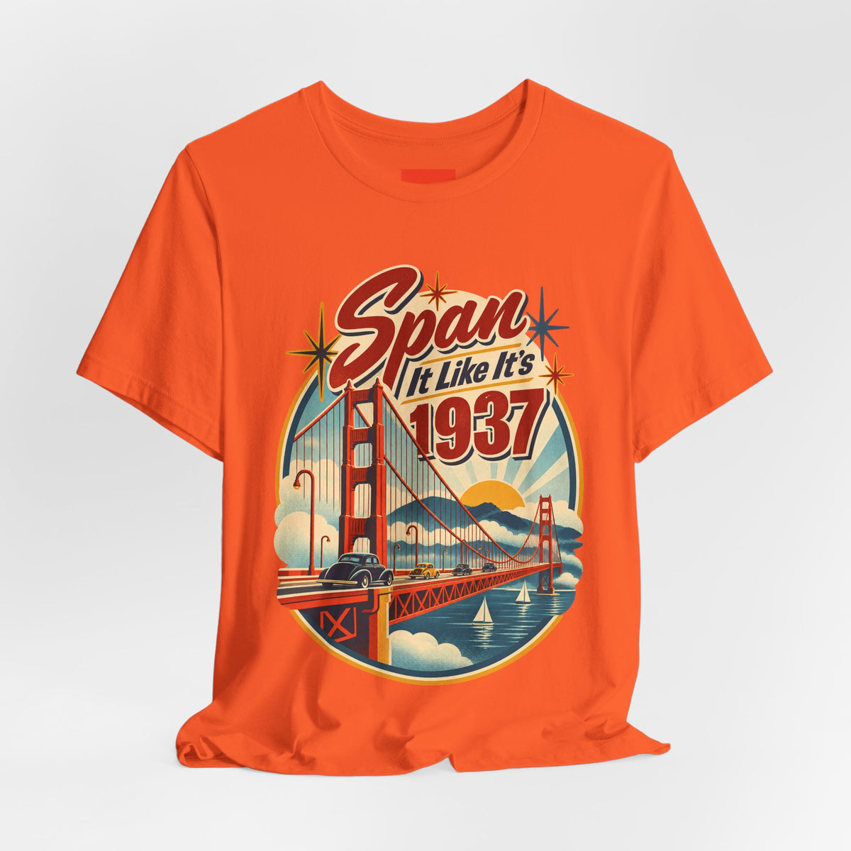 Span It Like It’s 1937 Funny Retro T-Shirt
