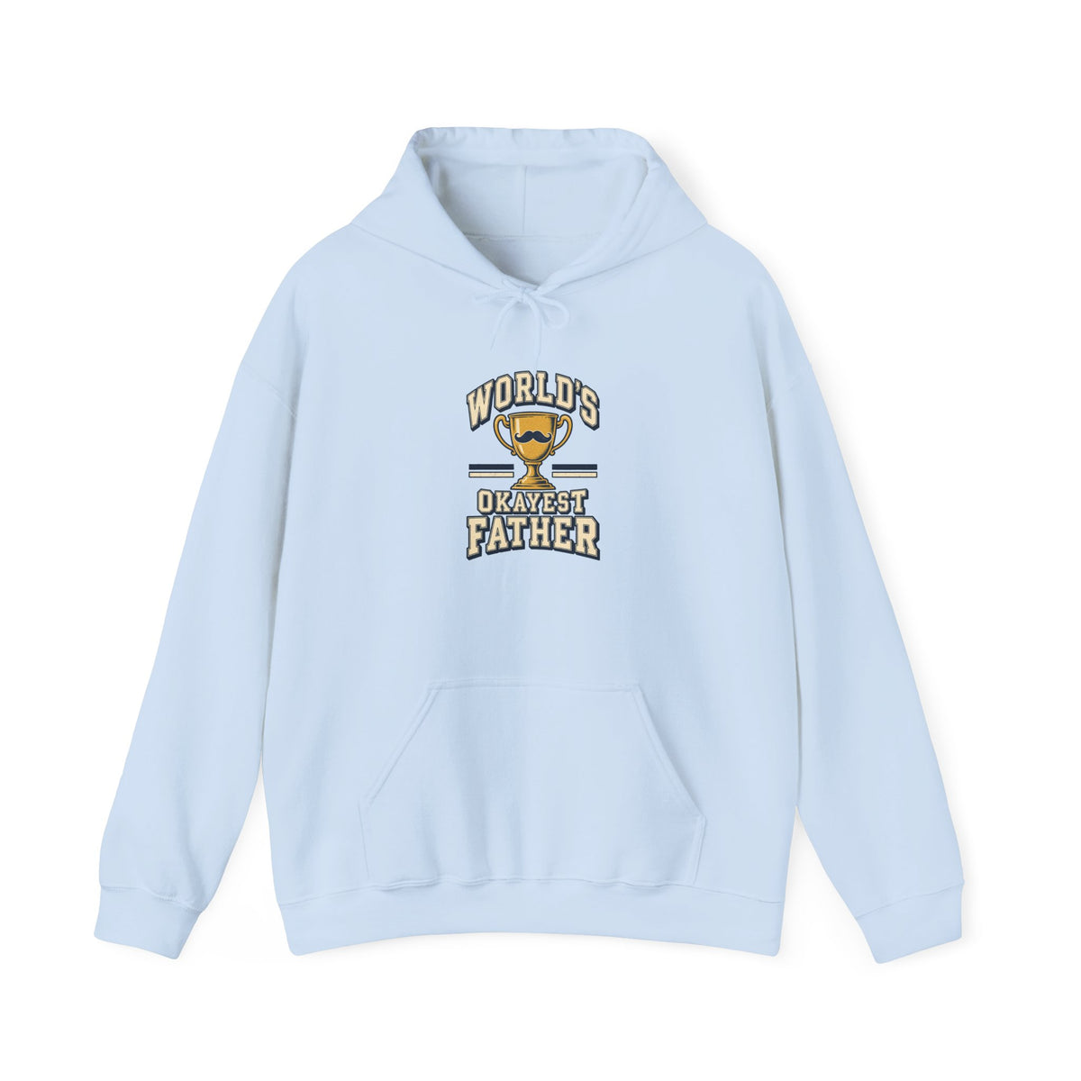 World's Okayest Father Funny Dad Hoodie