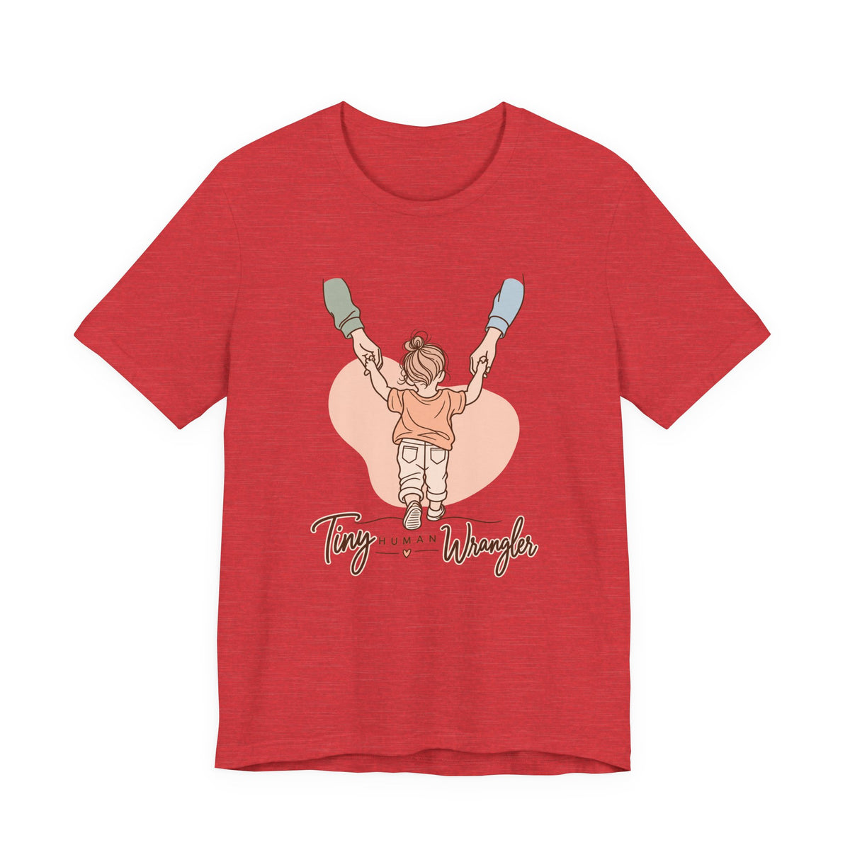 Tiny Human Wrangler Funny Parent T-Shirt