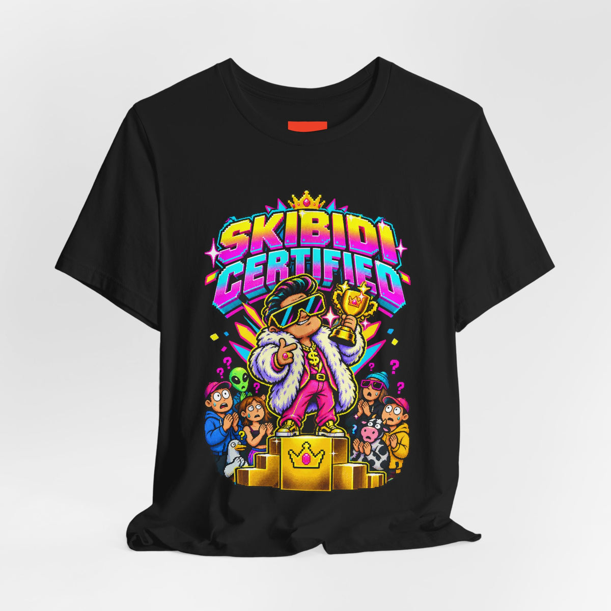 SKIBIDI CERTIFIED Funny Y2K T-Shirt