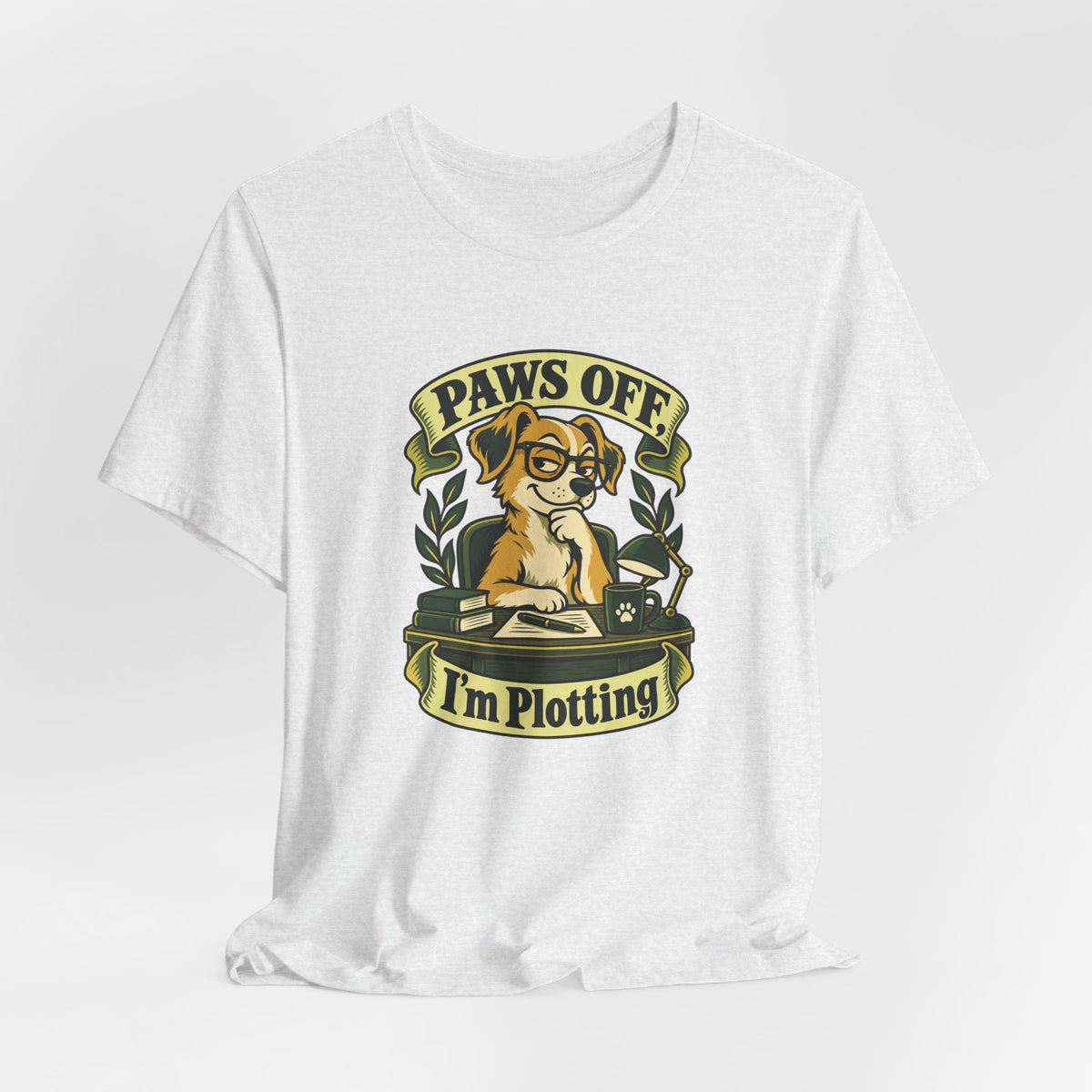 Paws Off, I’m Plotting Funny Pet Humor T-Shirt