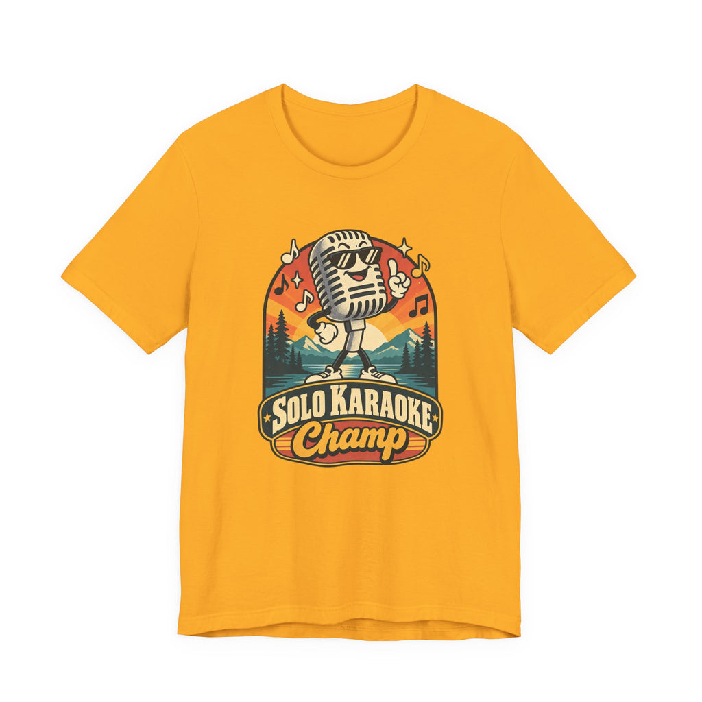 Solo Karaoke Champ Funny Karaoke T-Shirt