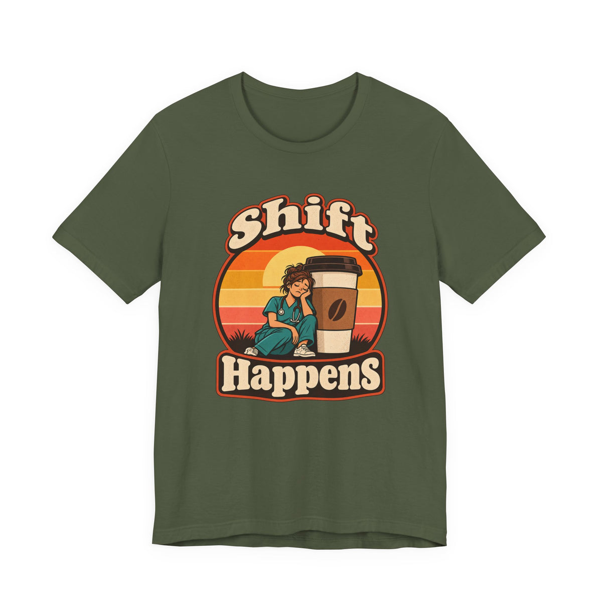 Shift Happens Funny Nurse Humor T-Shirt
