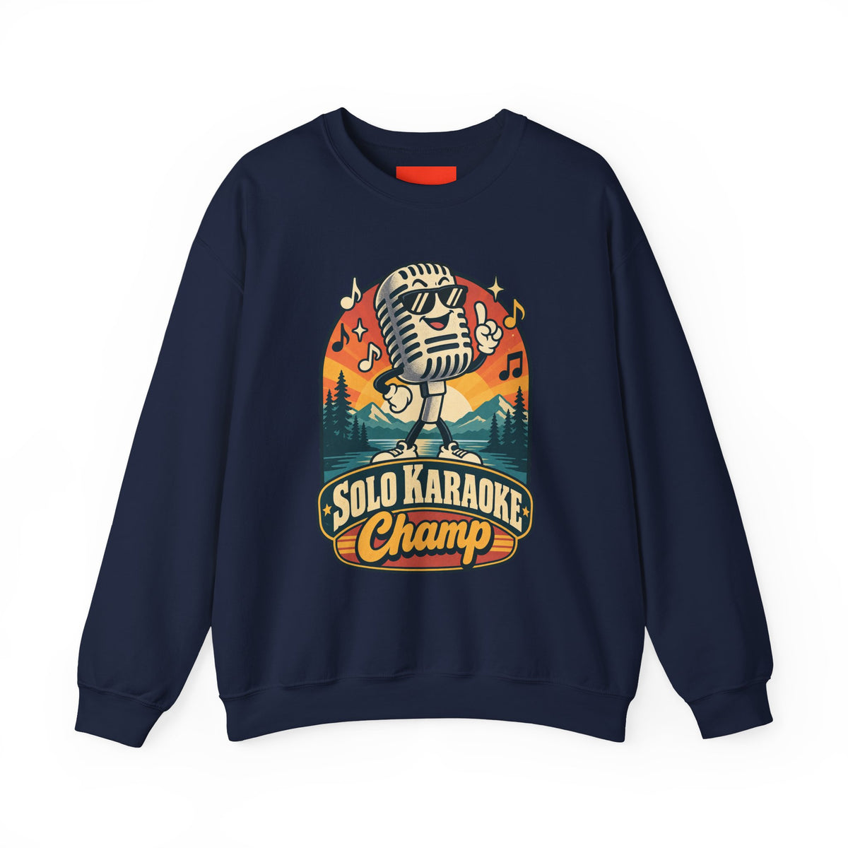 Solo Karaoke Champ Funny Karaoke Sweatshirt