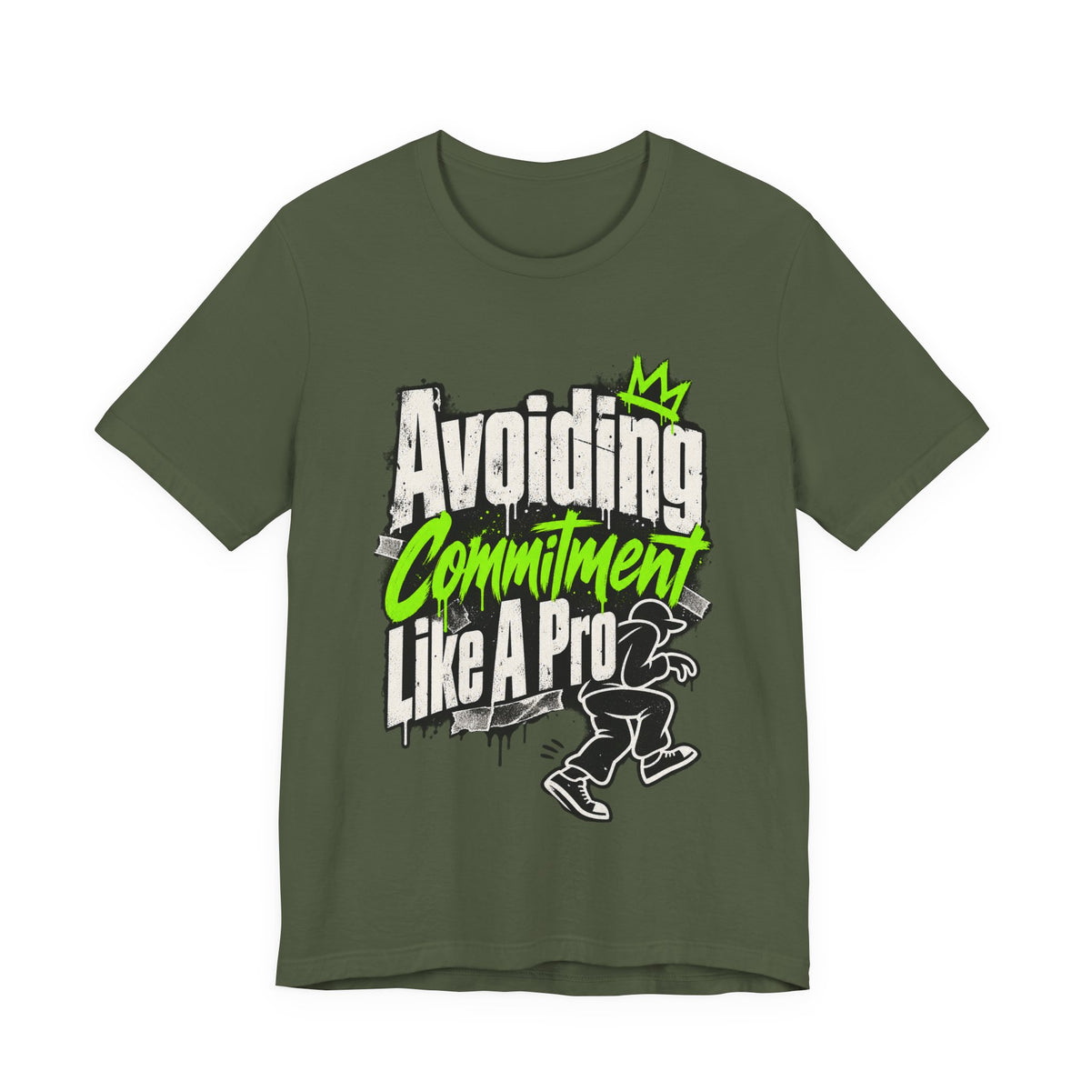 Avoiding Commitment Like A Pro Funny Self-Deprecating T-Shirt