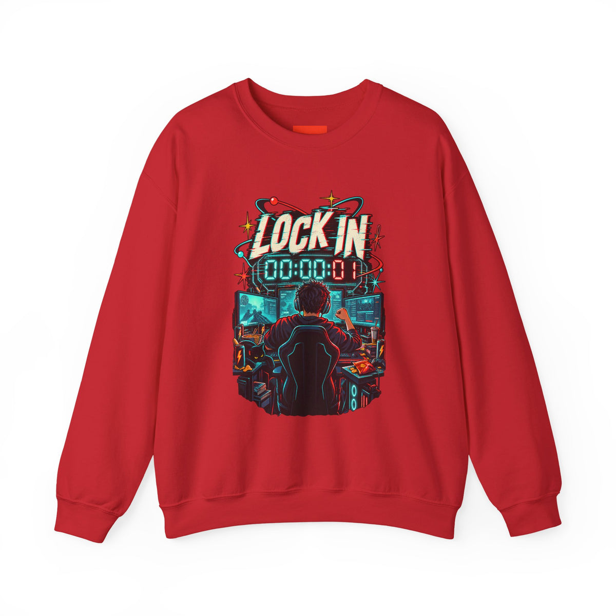 LOCK IN Funny Y2K Style General Sweatshirt