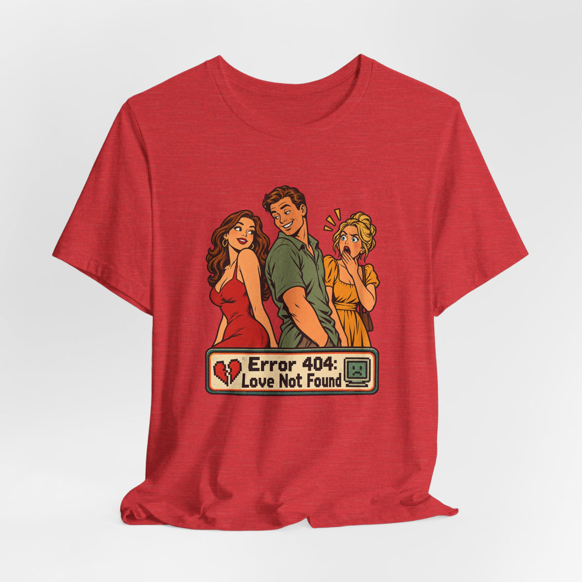 Error 404: Love Not Found Funny Programmer T-Shirt