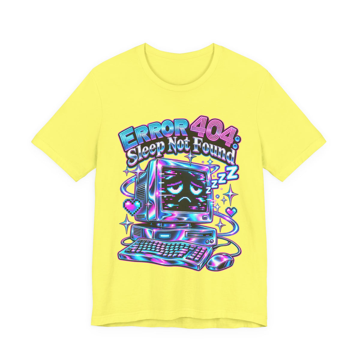 Error 404: Sleep Not Found Funny Programmer T-Shirt