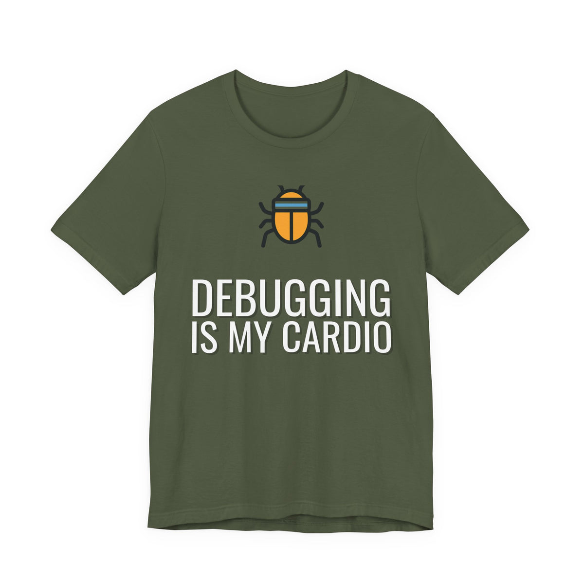 Debugging Is My Cardio Funny Programmer T-Shirt