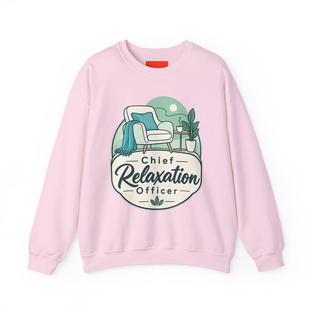 Chief Relaxation Officer Funny Office Sweatshirt