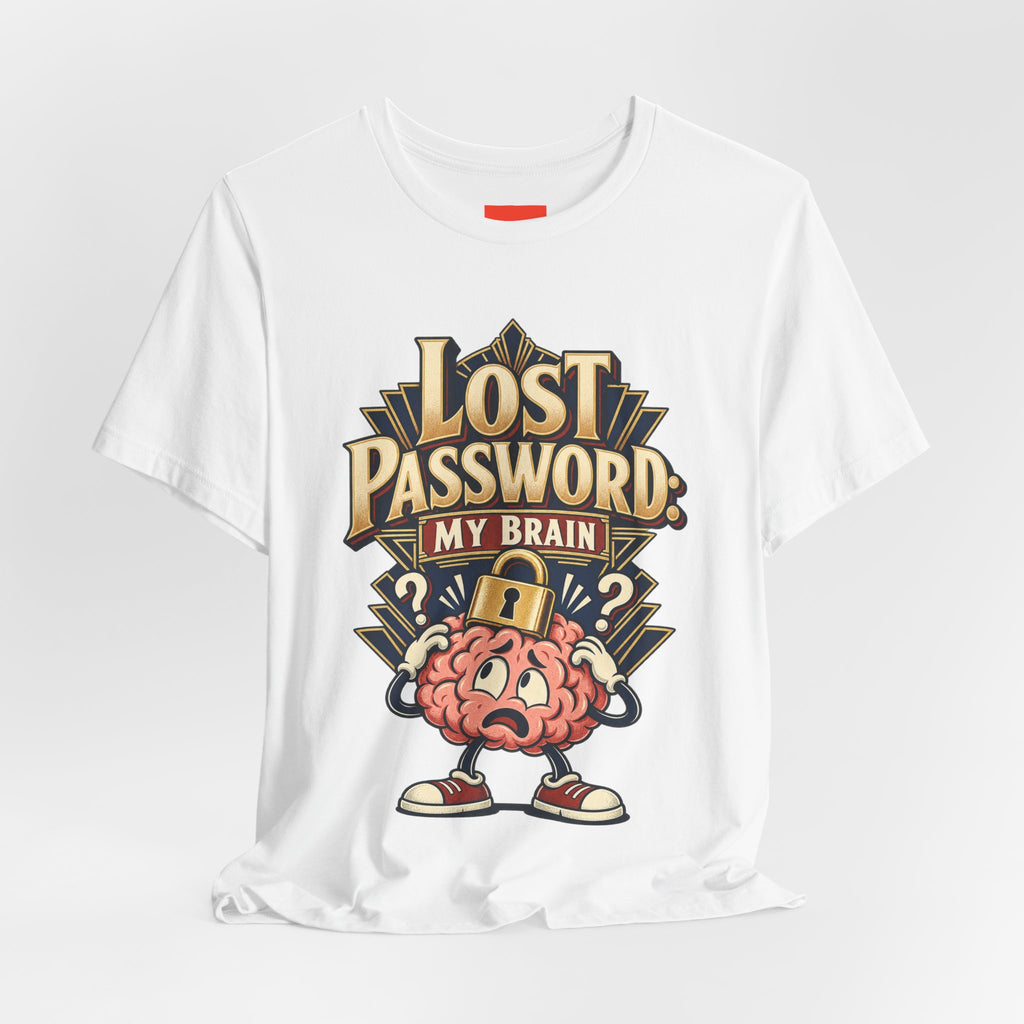 Lost Password: My Brain Funny IT T-Shirt