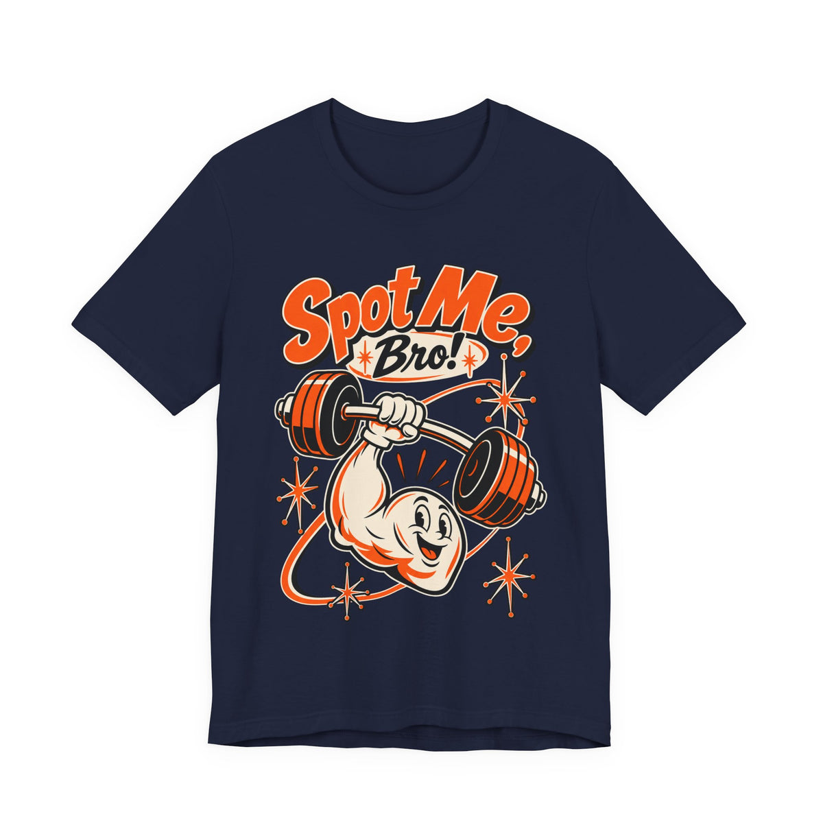 Spot Me, Bro! Funny Fitness T-Shirt