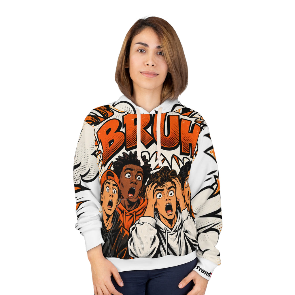 Bruh Comic Pop Art Hoodie