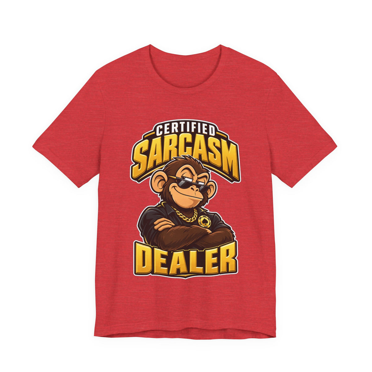 Certified Sarcasm Dealer Funny Sarcastic Humor T-Shirt
