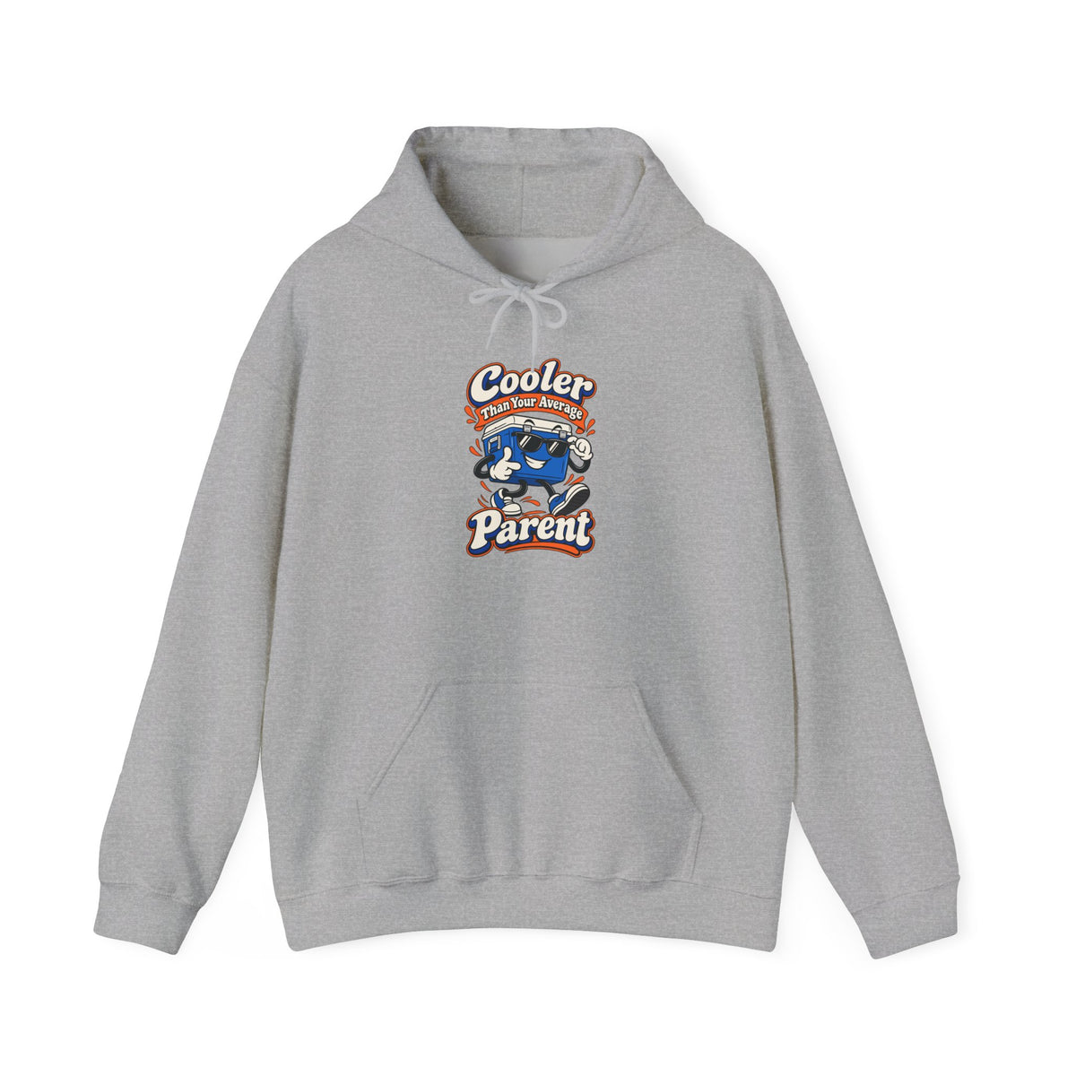 Cooler Than Your Average Parent Funny Parent Hoodie
