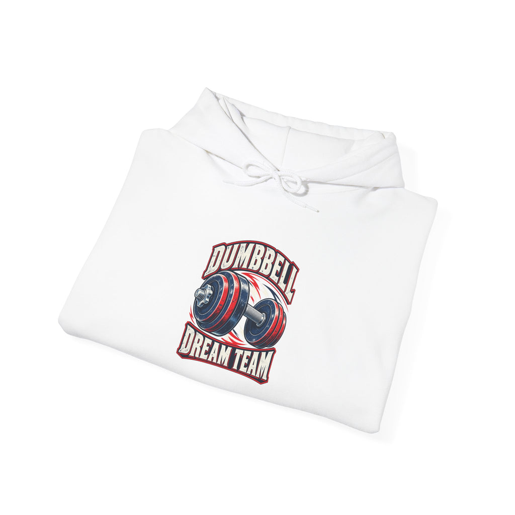 Dumbbell Dream Team Funny Fitness Hoodie