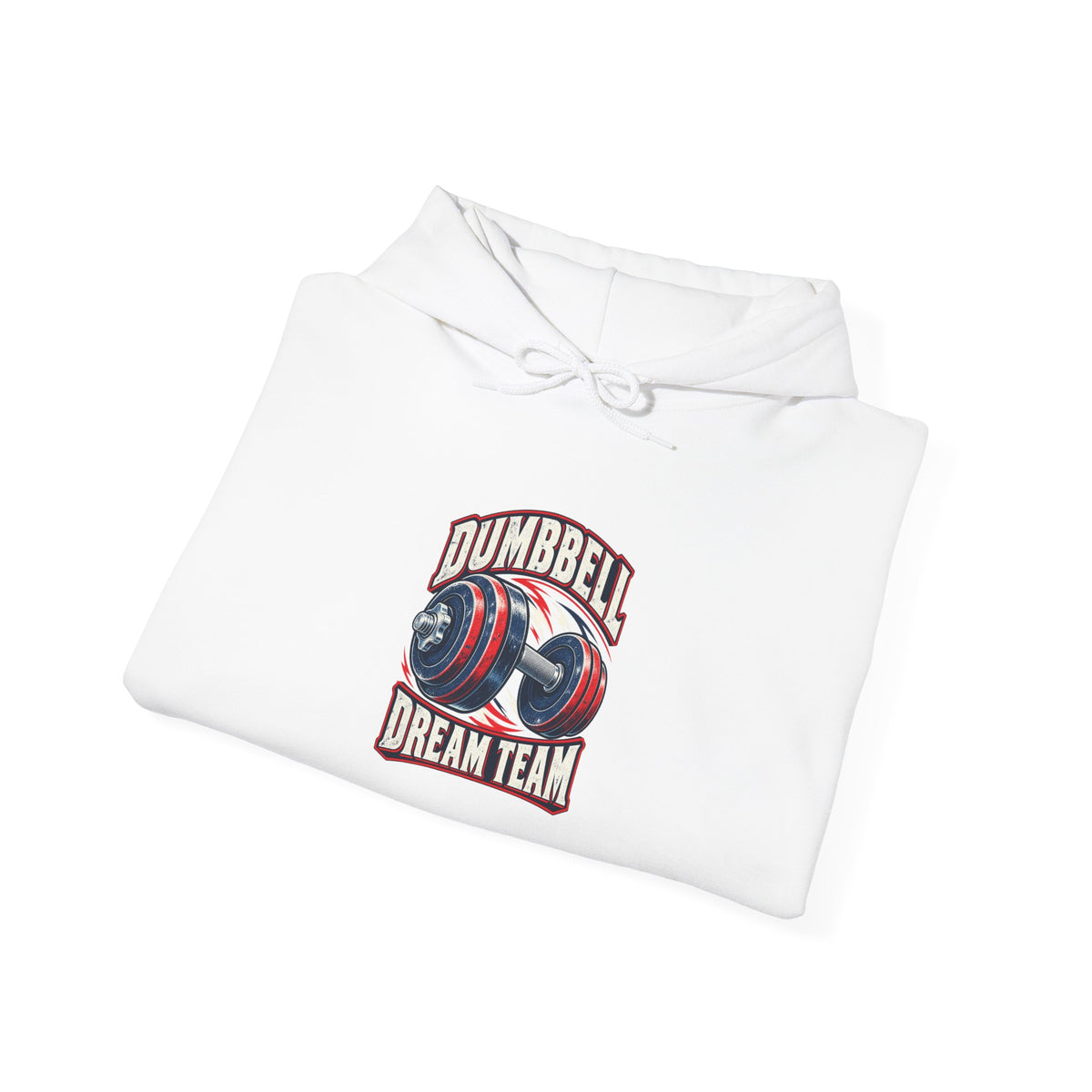 Dumbbell Dream Team Funny Fitness Hoodie