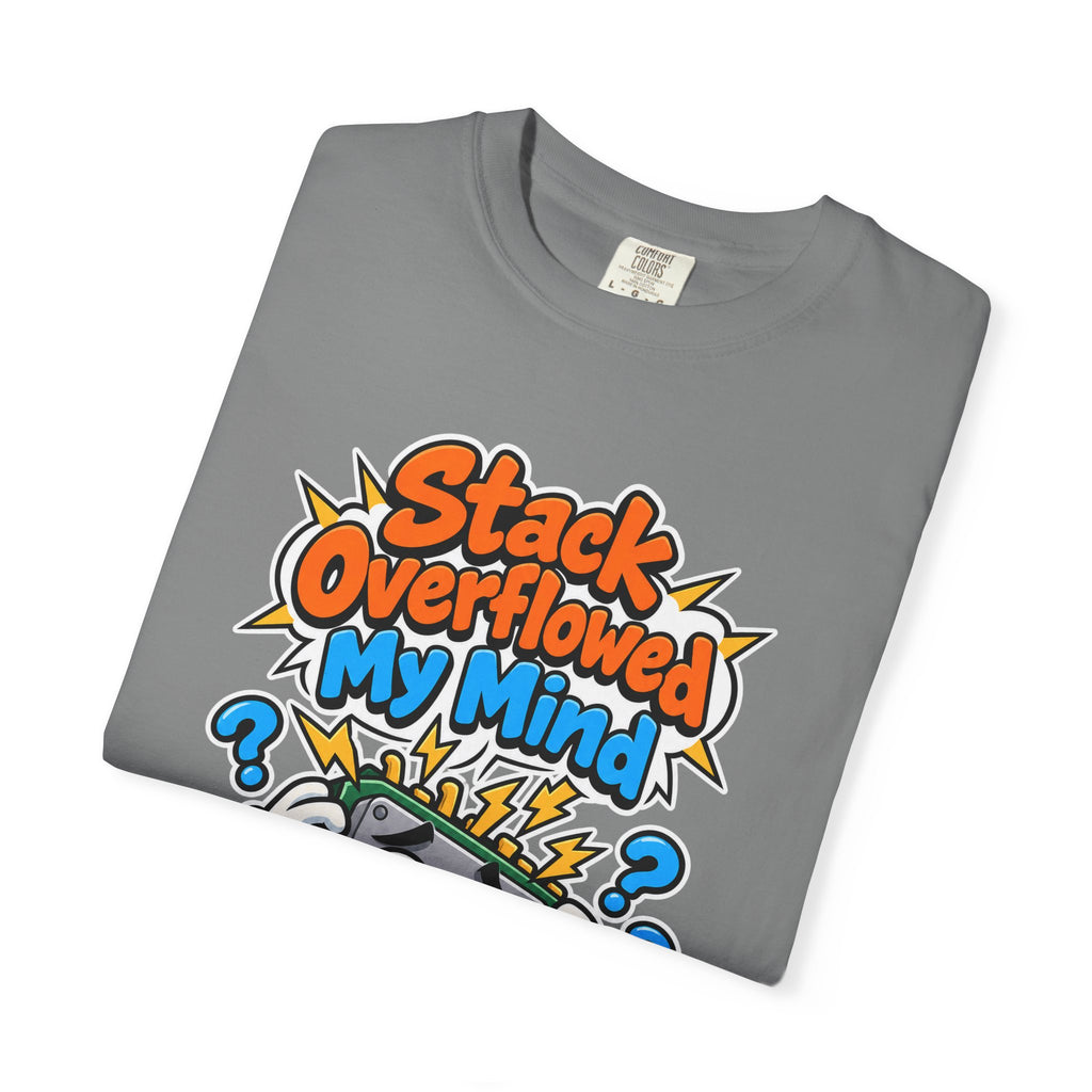 Stack Overflowed My Mind Funny Programmer T-Shirt