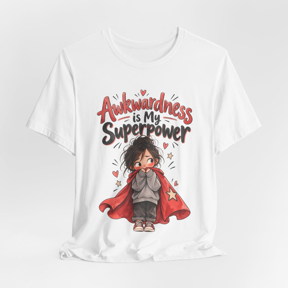 Awkwardness is My Superpower Funny Introvert T-Shirt