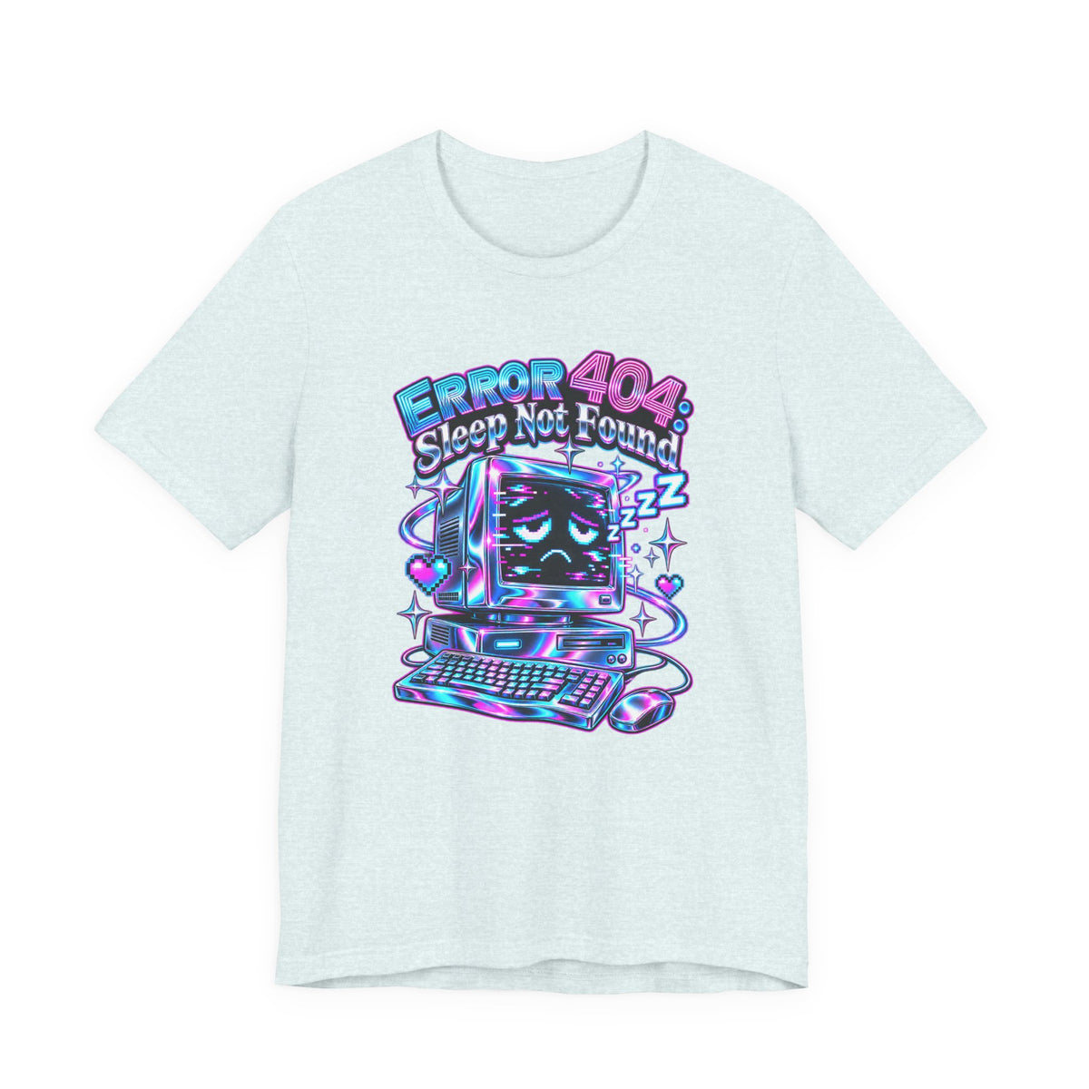 Error 404: Sleep Not Found Funny Programmer T-Shirt