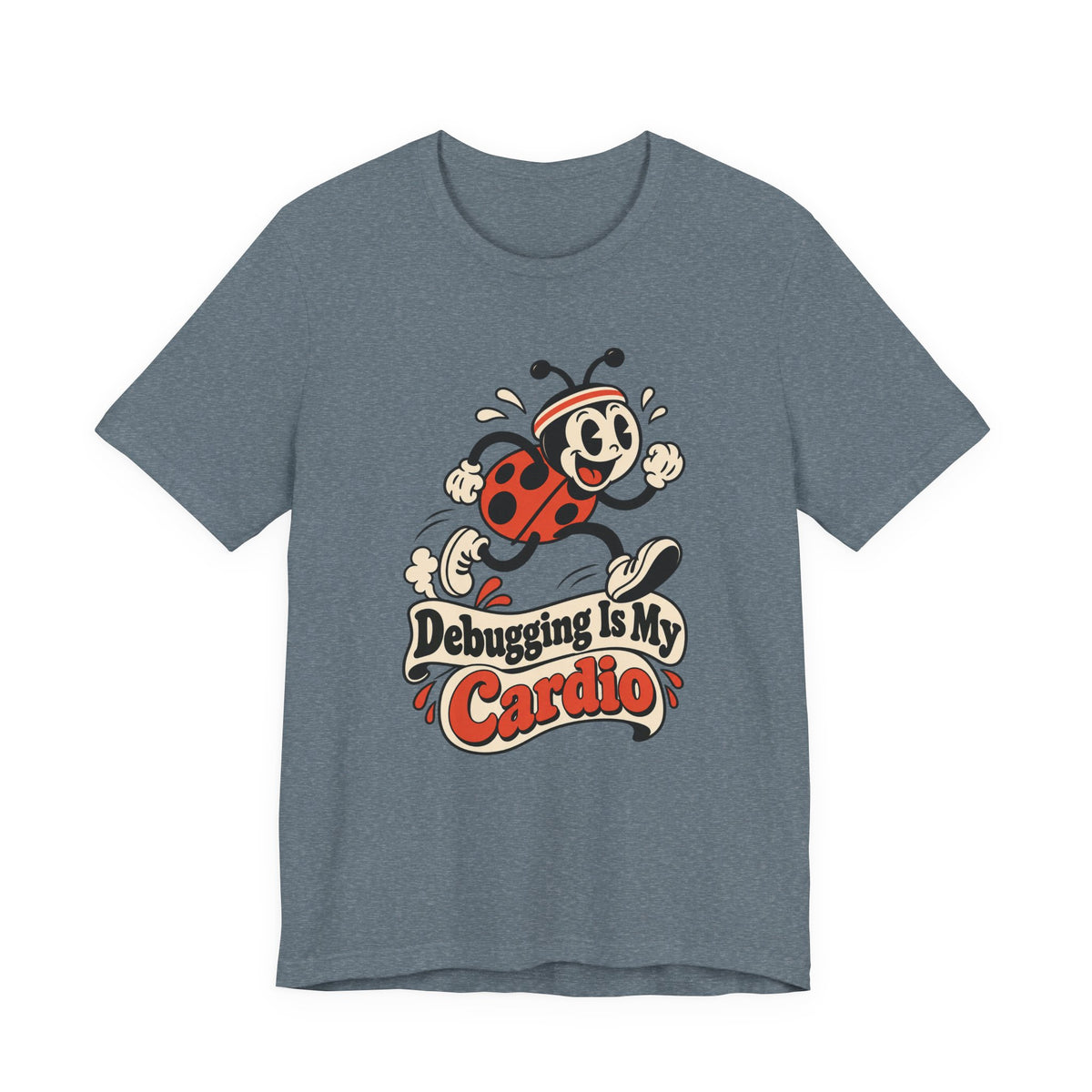 Debugging Is My Cardio Funny Programmer T-Shirt