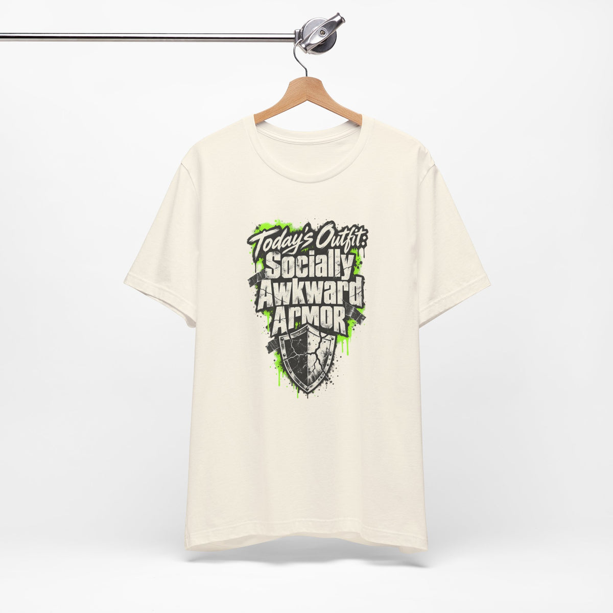 Today’s Outfit: Socially Awkward Armor Funny Introvert T-Shirt